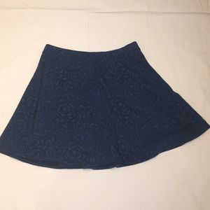 Forever 21 Blue Skater Skirt
